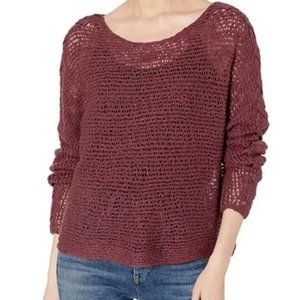 BILLABONG Chill Out Boxy Fit Sweater in Coco Berry, Fall Sweater